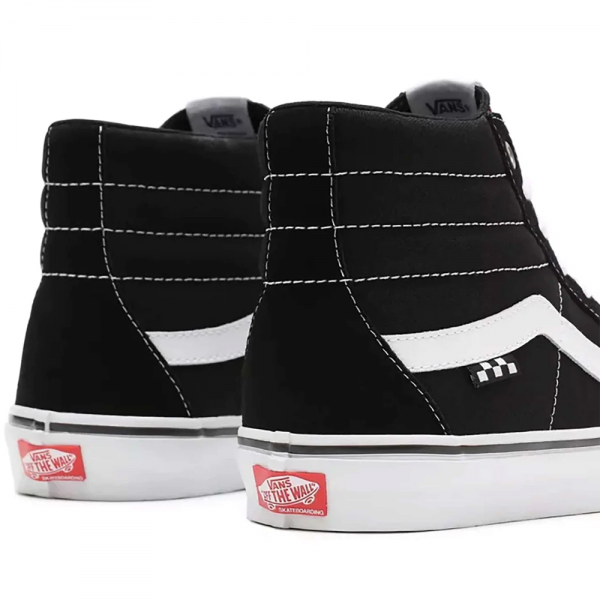 VANS PRO SK8-Hi BLACK/WHITE SCARPE