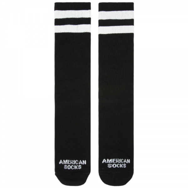 AMERICAN SOCKS BACK IN BLACK I BLACK/WHITE CALZINI