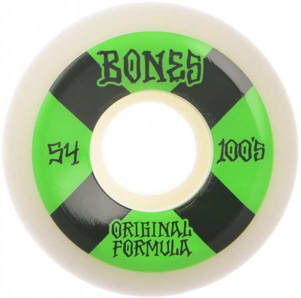 BONES 54mm OG FORMULA V5 SIDECUT 100's RUOTE SKATEBOARDS