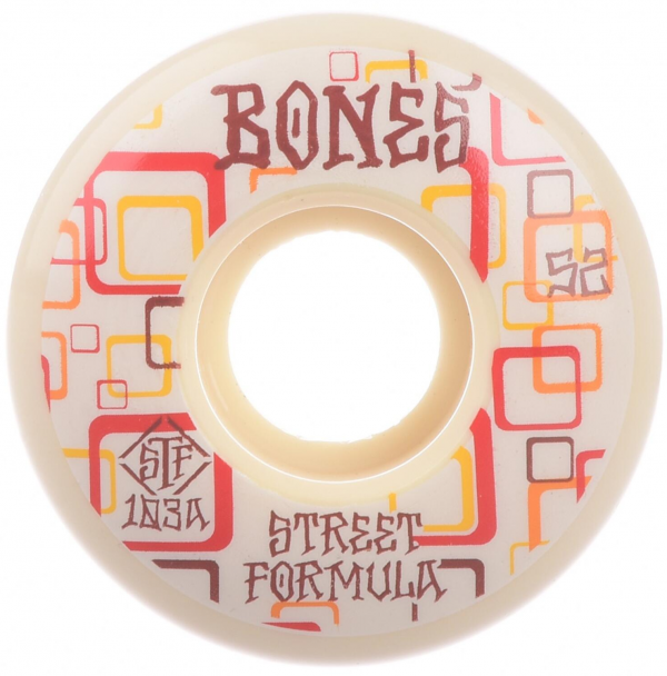 BONES WHEELS RETROS V3 STF 54mm 103A RUOTE SKATEBOARDS