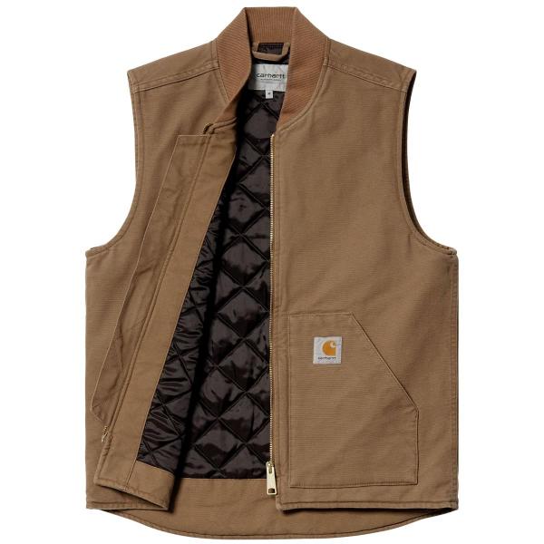 CARHARTT WIP CLASSIC VEST RIGID HAMILTON BROWN