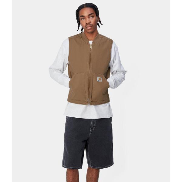 CARHARTT WIP CLASSIC VEST RIGID HAMILTON BROWN