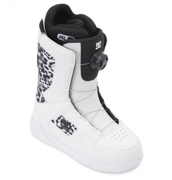 DC PHASE BOA WHITE/BLACK PRINT SCARPONI SNOWBOARD DONNA