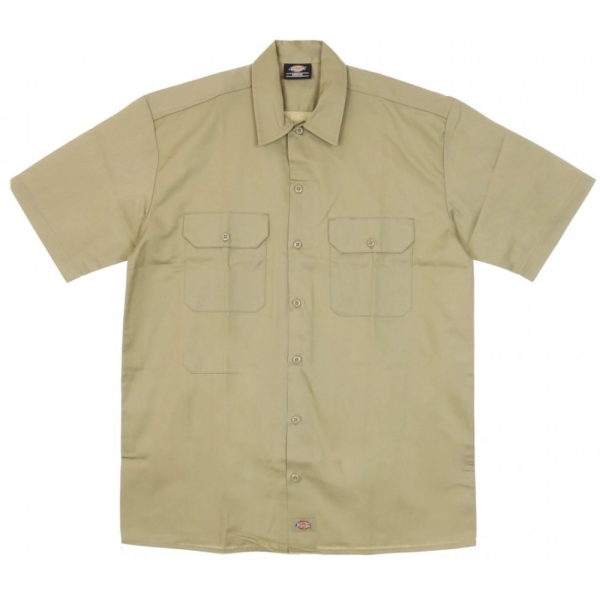 DICKIES WORK KHAKI CAMICIA