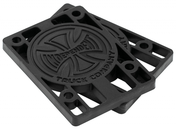 INDEPENDENT GENUINE PARTS 1/8 BLACK RISERS