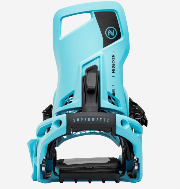 NIDECKER SUPERMATIC CYAN ATTACCHI SNOWBOARD