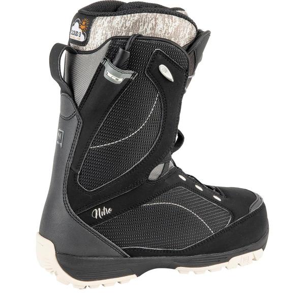 NITRO MONARCH TLS BLACK/SAND SCARPONI SNOWBOARD DONNA