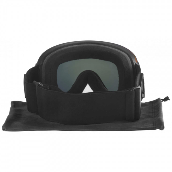 OUT OF OPEN XL BLACK (Smoke + Persimmon) MASCHERA SNOWBOARD