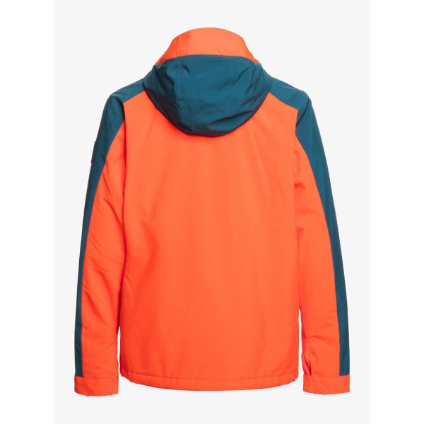 QUIKSILVER MISSION BLOCK GRENADINE GIACCA SNOWBOARD