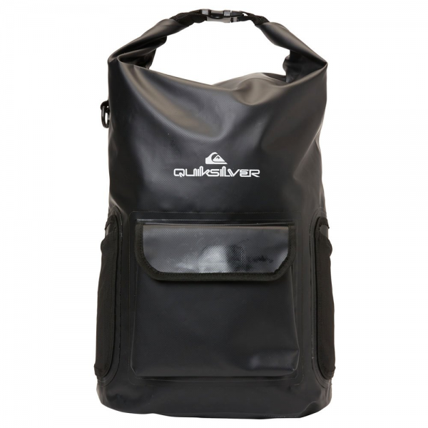 QUIKSILVER SEA STASH MID BLACK/BLACK ZAINO