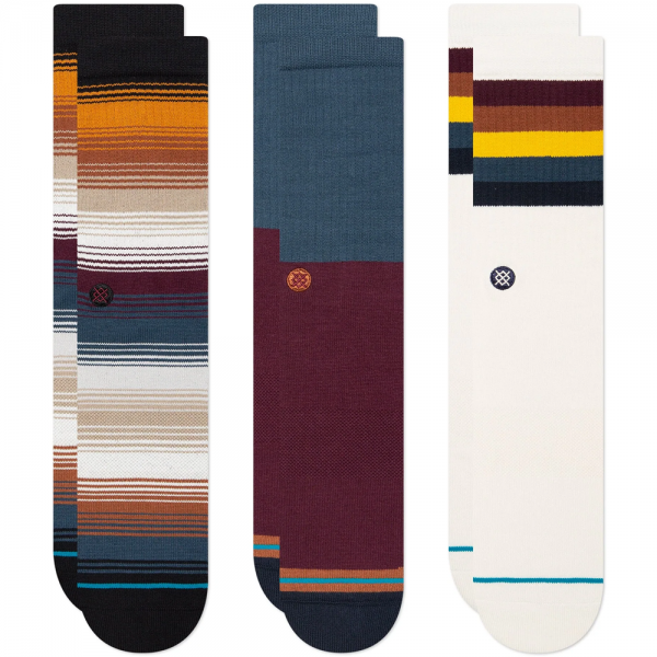 STANCE BREAKWATER 3 (PZ) NAVY CALZINI