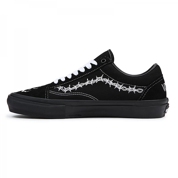 VANS OLD SKOOL ELIJAH BERLE BLACK/BLACK/WHITE SCARPE