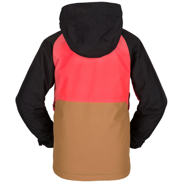 VOLCOM BRECK INS ORANGE SHOCK GIACCA SNOWBOARD BAMBINO