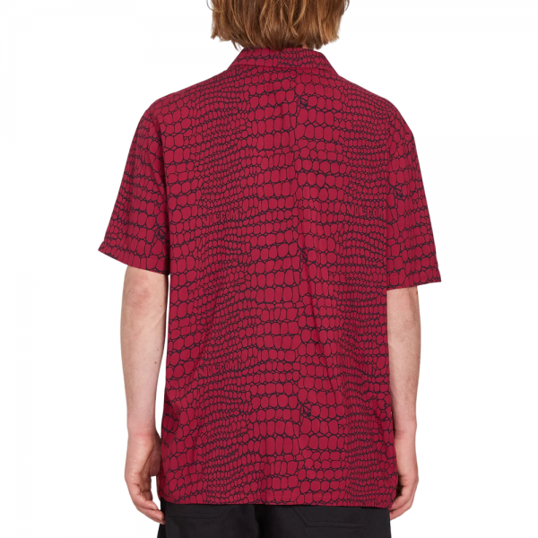 VOLCOM TODD BRATRUD PRINT CAMICIA