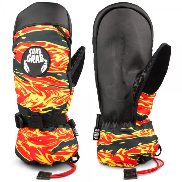 CRAB GRAB CINCH FLAME THROWER GUANTI SNOWBOARD