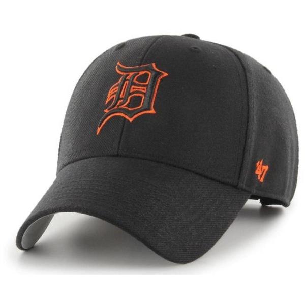 47 BRAND MVP DETROIT TIGERS BLACK CAPPELLO