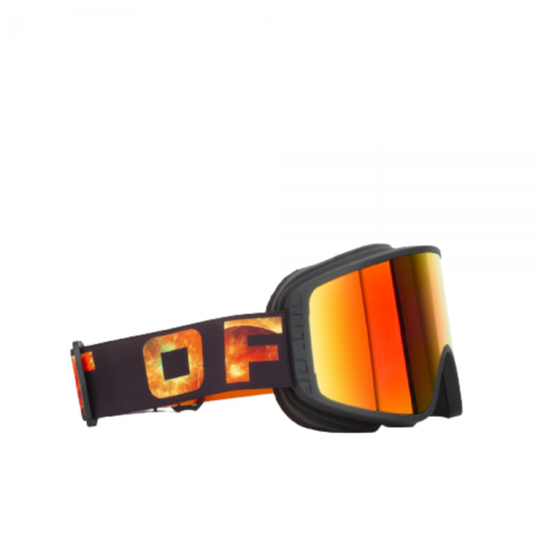 OUT OF SHIFT VULCANO RED MCI MASCHERA SNOWBOARD