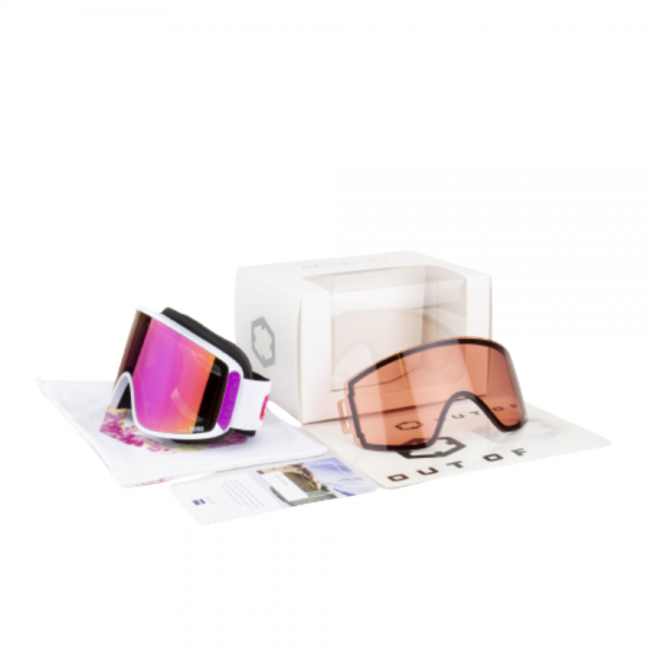 OUT OF SHIFT SPRINKLE VIOLET MCI MASCHERA SNOWBOARD