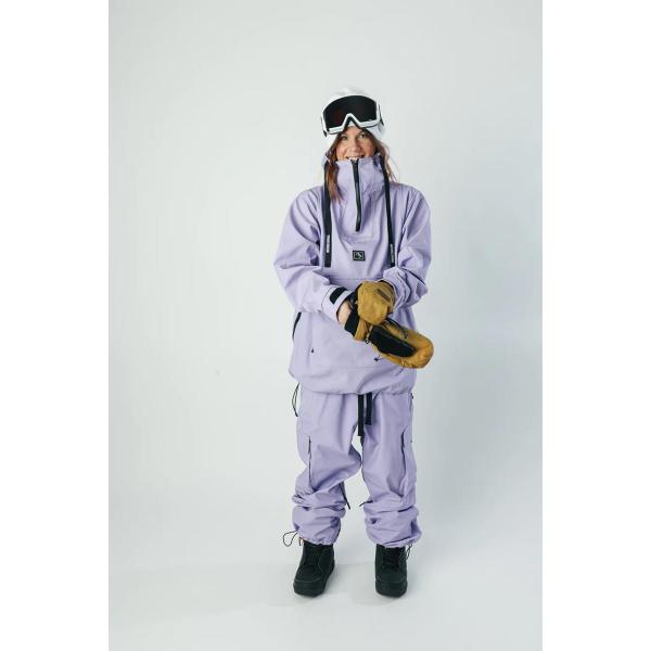 BRETHREN ACCESS ANORAK - LILAC GIACCA SNOWBOARD