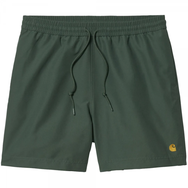 CARHARTT WIP CHASE TRUNKS HEMLOCK GREEN/GOLD COSTUME