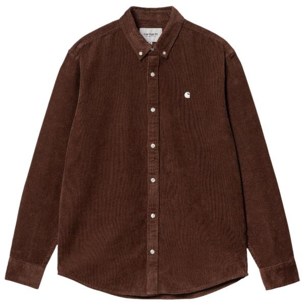 CARHARTT WIP L/S MADISON CORD SHIRT OFFROAD/WAX