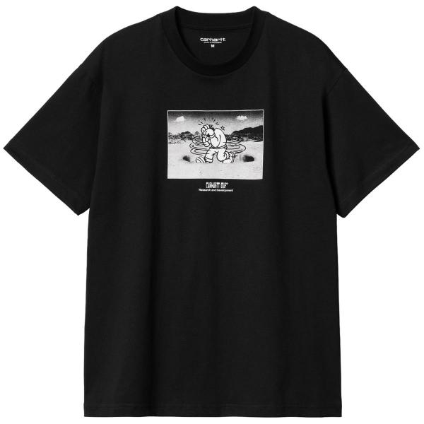 CARHARTT WIP S/S THINK TANK T-SHIRT BLACK