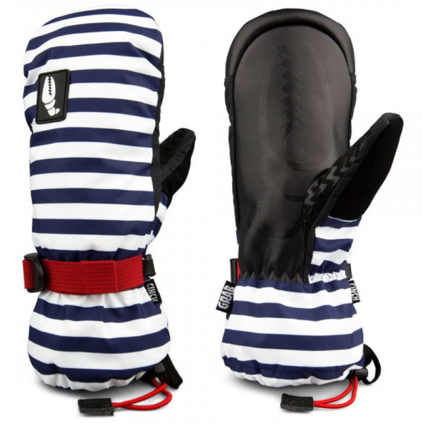 CRAB GRAB CINCH NAVY STRIPE GUANTI SNOWBOARD DONNA