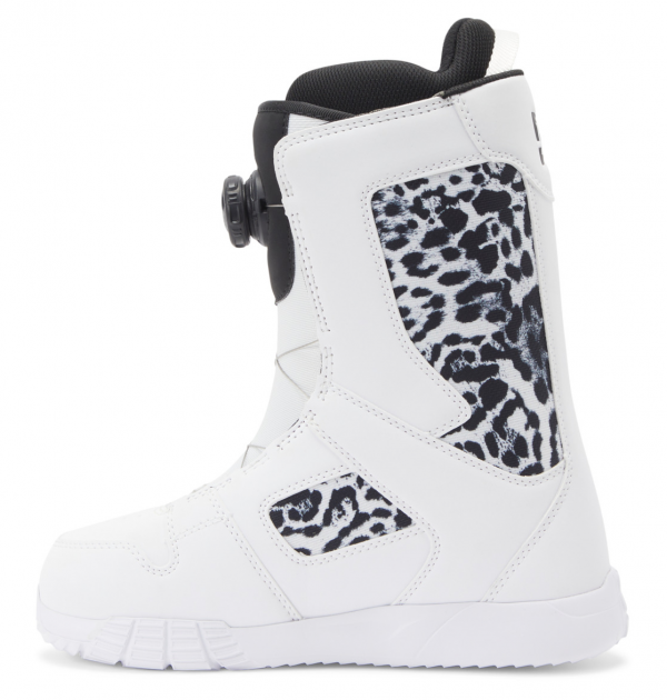 DC PHASE BOA WHITE/BLACK PRINT SCARPONI SNOWBOARD DONNA