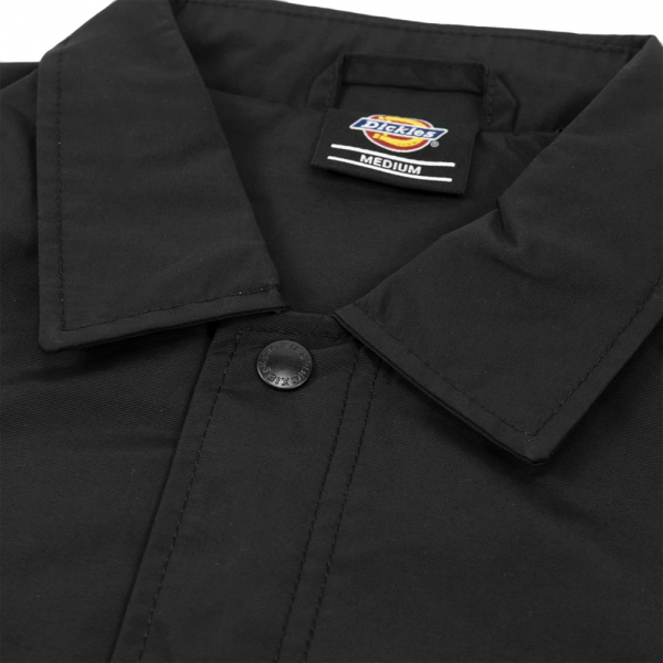 DICKIES OAKPORT COACH BLACK GIACCA