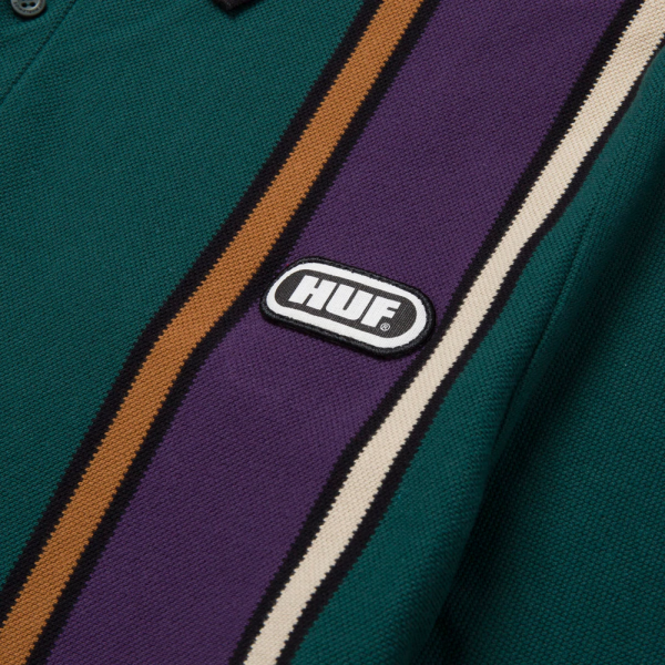 HUF MONACO FOREST GREEN POLO