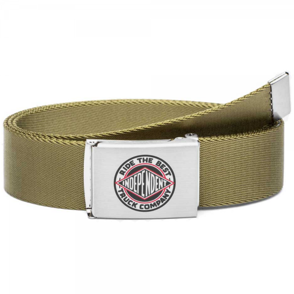 INDEPENDENT RTB SUMMIT BELT OLIVE CINTURA