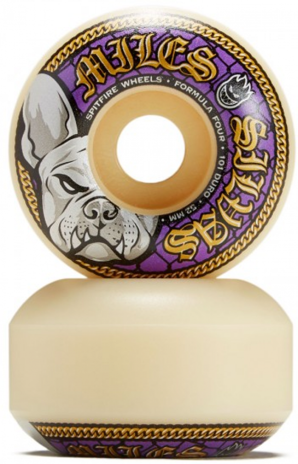 SPITFIRE MILES F4 101 A PRO CLASSICS 54MM RUOTE SKATEBOARD