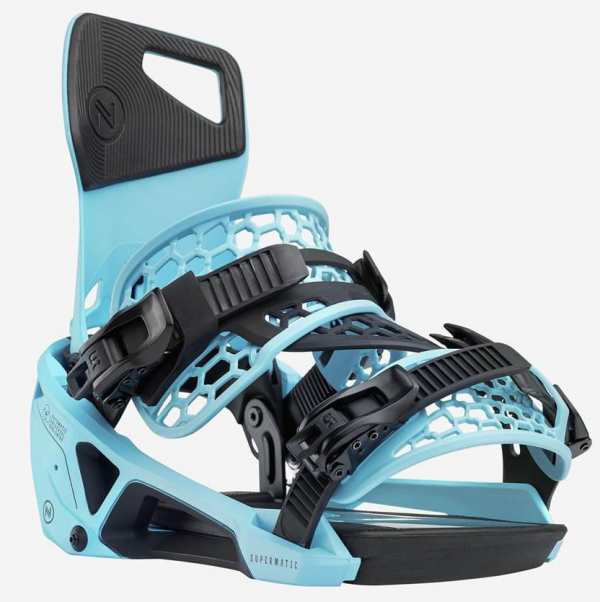 NIDECKER SUPERMATIC CYAN ATTACCHI SNOWBOARD