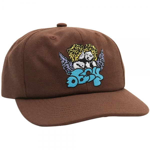  OBEY ANGEL 6 PANEL SNAPBACK SEPIA CAPPELLO