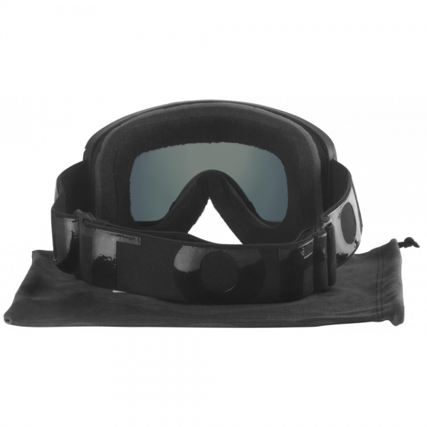 OUT OF KATANA BLACK SILICONE (Smoke + Storm) MASCHERA SNOWBOARD