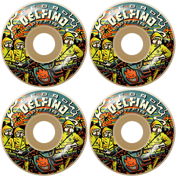 SPITFIRE PEDRO DELFINO F4 99A PRO CLASSIC 54 MM RUOTE SKATEBOARD