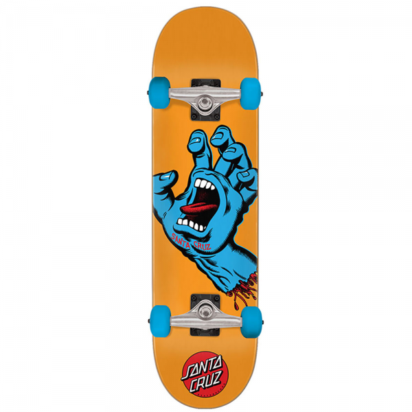 SANTA CRUZ SCREAMING HAND MID SK8 7.80in x 31in SKATEBOARD