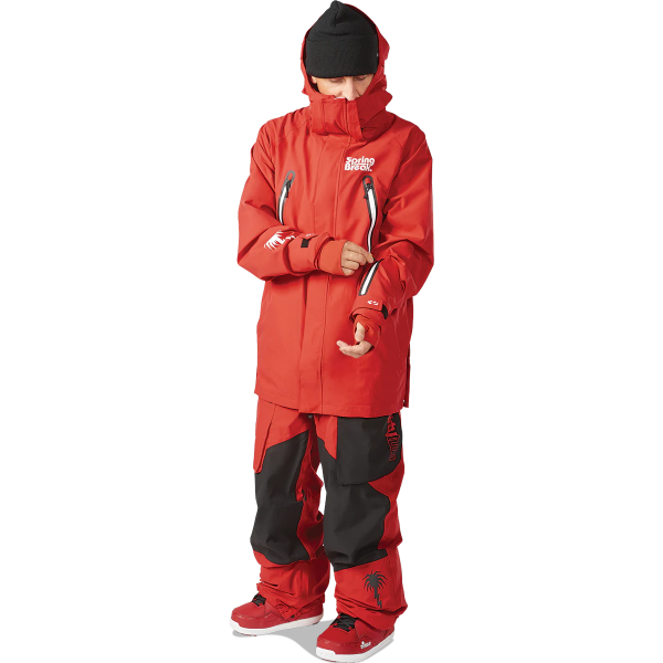 THIRTYTWO SPRING BREAK PARKA RED/BLACK