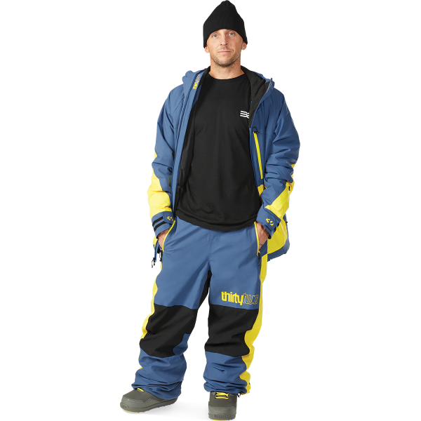 THIRTYTWO SWEEPER BLUE/YELLOW PANTALONI SNOWBOARD