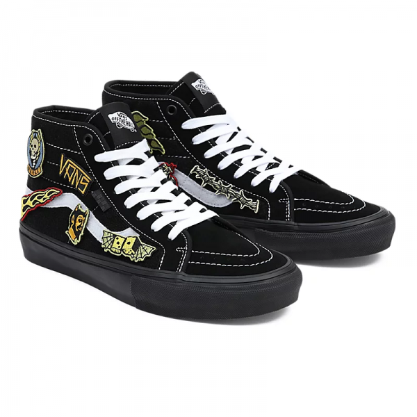 VANS OLD SKOOL ELIJAH BERLE BLACK/BLACK SCARPE