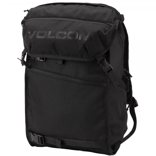 VOLCOM SUBSTRATE BACKPACK BLACK ON BLACK ZAINO