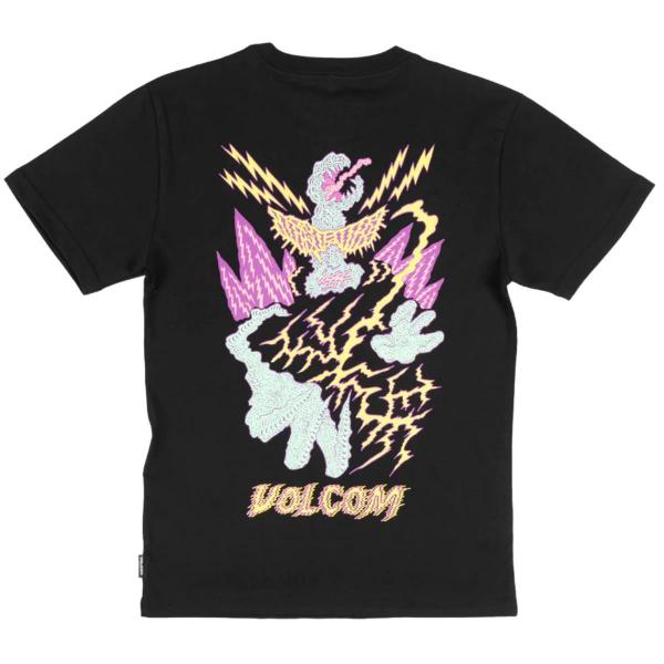 VOLCOM TETSUNORI 2 BLACK T-SHIRT