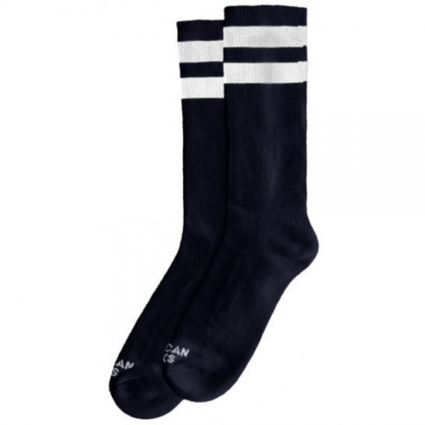 AMERICAN SOCKS BACK IN BLACK I BLACK/WHITE CALZINI