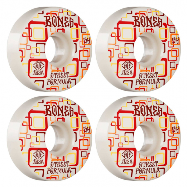 BONES WHEELS RETROS V3 STF 54mm 103A RUOTE SKATEBOARDS