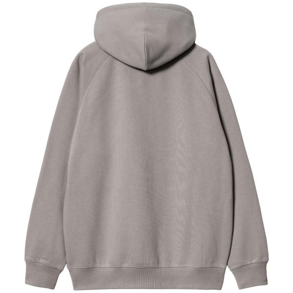 CARHARTT WIP HOODED YUTE SWEAT MISTY GREY 