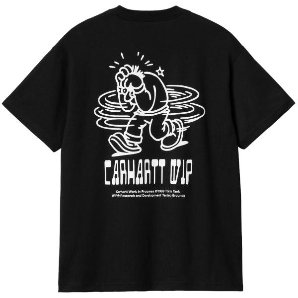 CARHARTT WIP S/S THINK TANK T-SHIRT BLACK