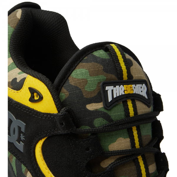 DC SHOES KALYNX x THRASHER BLACK CAMO SCARPE