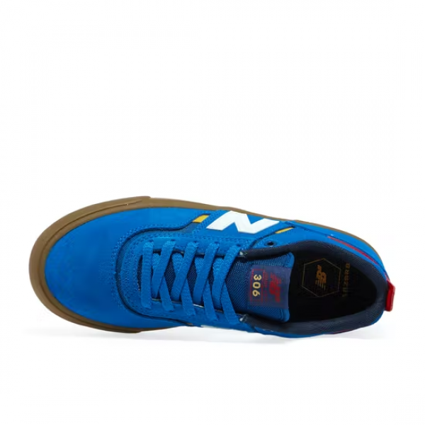 NEW BALANCE NUMERIC 306 JAMIE FOY BLUE/YELLOW SCARPE