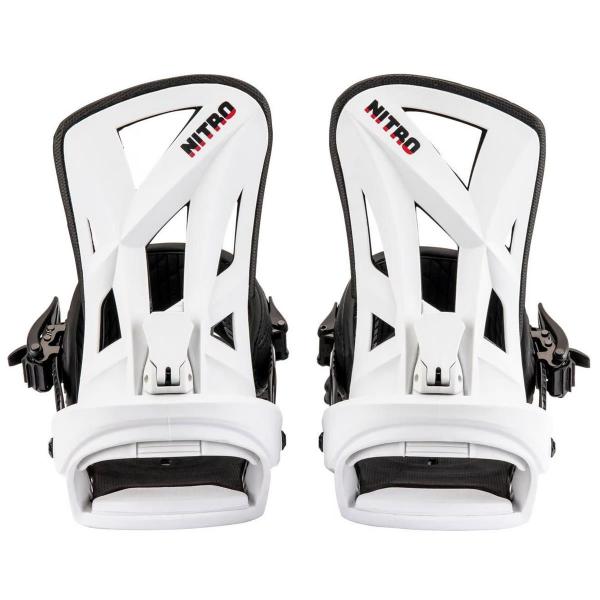 NITRO STAXX WHITE ATTACCHI SNOWBOARD