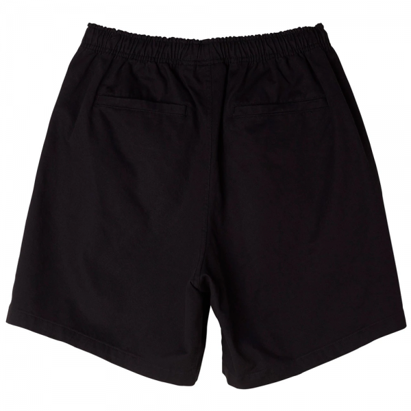 OBEY EASY RELAXED TWILL BLACK SHORTS